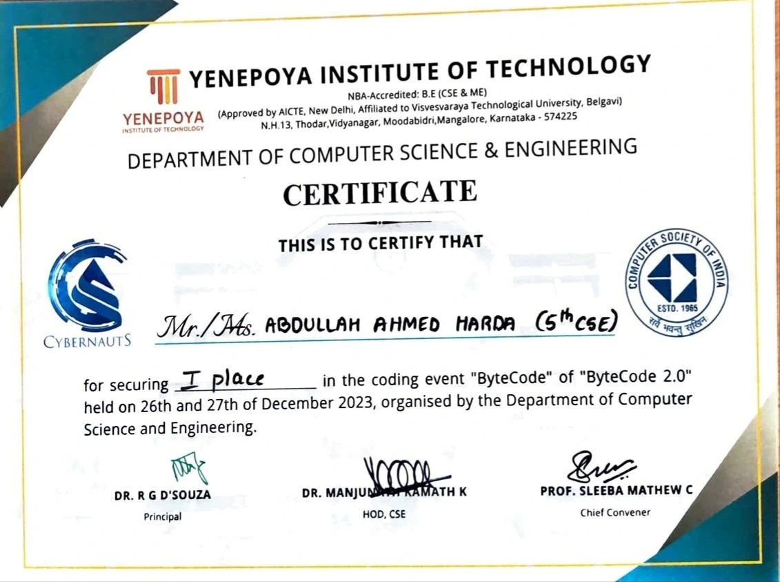 ByteCode 2.0 Achievement